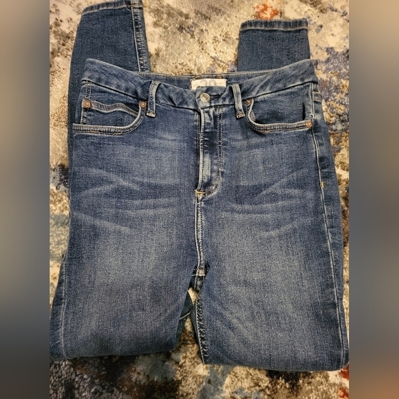 WE THE FREE 29 denim women's jeans skinny 7/8 rise 11" - Picture 4 of 12